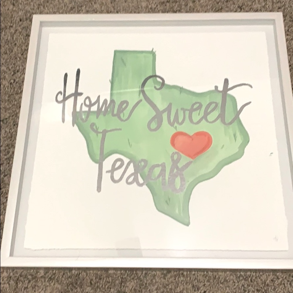hand painted sign